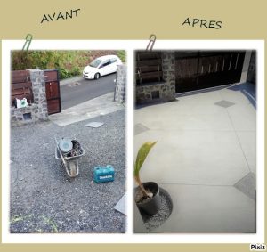 BETON BALAYE DECORATIF LES AVIRONS 65459080
