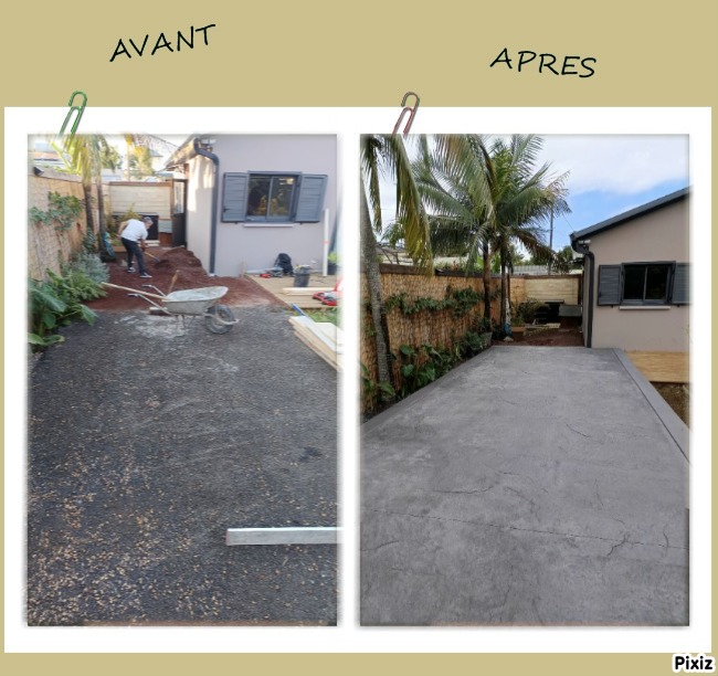 Avant après